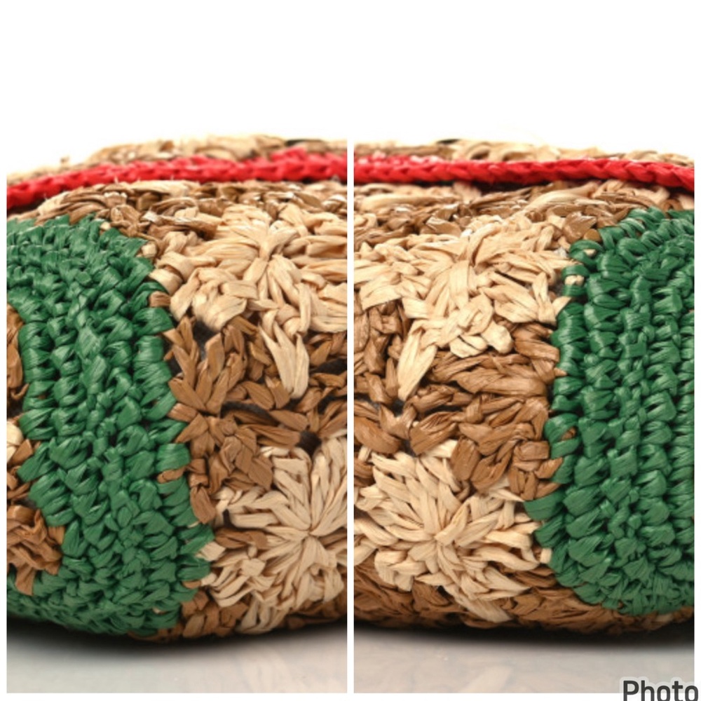Auth Gucci GG Marmont Azalea Calfskin Crotchet Raffle Flower Crossbody Bag - Picture 9 of 9